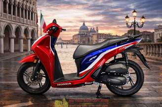 SH150 HRC Tricolor: Biểu tượng thể thao mới cho người mê SH và DNA đường đua