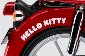 Cub Hello Kitty giới hạn: Biểu tượng “cute” trên nền huyền thoại Super Cub dành cho người sưu tầm