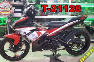 Dán keo xe, dán tem xe exciter 150 đẹp tại Quận 11